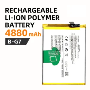 Rechargeable Li-Ion Polymer Battery,  4880 mAh, B-G7