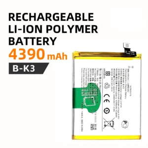 Rechargeable Li-Ion Polymer Battery,  4390 mAh, B-K3