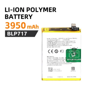 Li-Ion Polymer Battery,  3950 mAh, BLP717