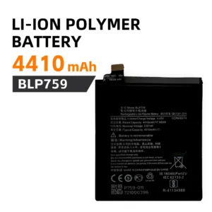 Li-Ion Polymer Battery,  4900 mAh, BLP759