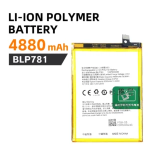 Li-Ion Polymer Battery,  4880 mAh, BLP781