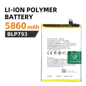Li-Ion Polymer Battery,  5860 mAh, BLP793