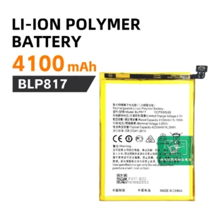 Li-Ion Polymer Battery,  4100 mAh, BLP817