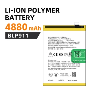 Li-Ion Polymer Battery,  4880 mAh, BLP911